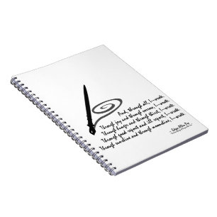 Caderno Espiral Escrita