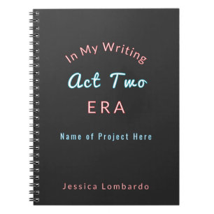 Caderno Espiral Escritor Personalizado