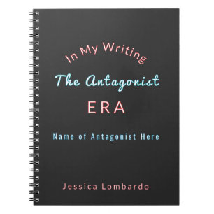 Caderno Espiral Escritor Personalizado