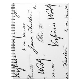 Caderno Espiral Escritores das mulheres