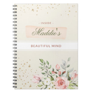 Caderno Espiral Escritório Personalizado Diário Diário das Dama