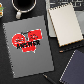 Caderno Espiral Escritura Versa da bíblia com Palavras Pretas