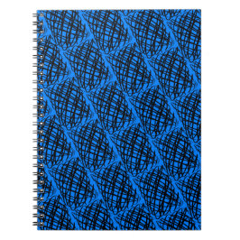 Caderno Espiral Escrivora Simples | Preto | Ângulo | Azul |