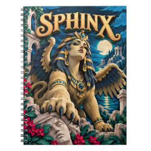 Caderno Espiral Esfinge, Monstro de Corte de Papel
