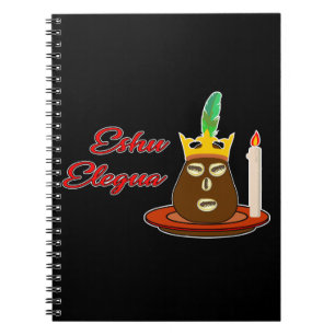Caderno Espiral Eshu Elegua