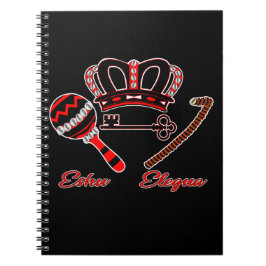 Caderno Espiral Eshu Elegua Laroye Crown