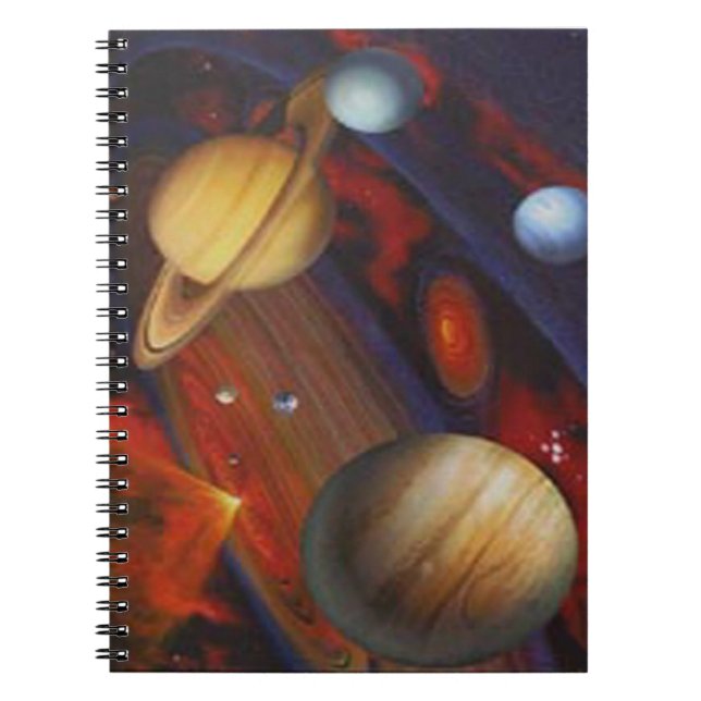 Caderno Espiral Espacial (Frente)