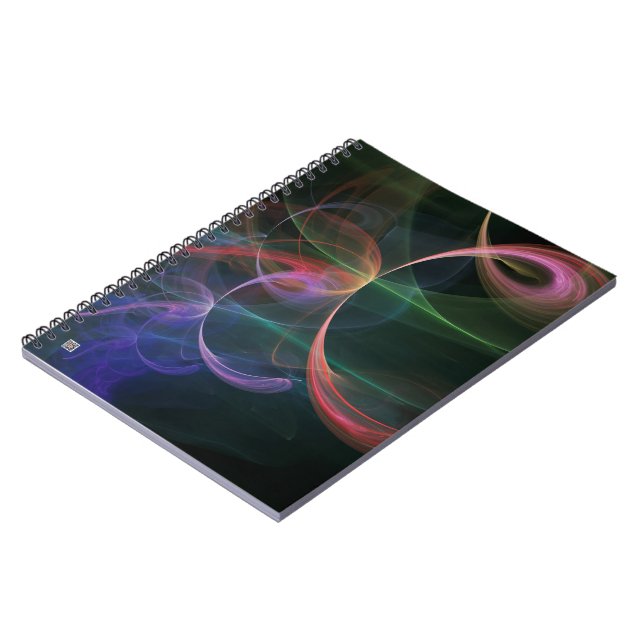 Caderno Espiral Espaço de Arte Abstrata (Left Side)