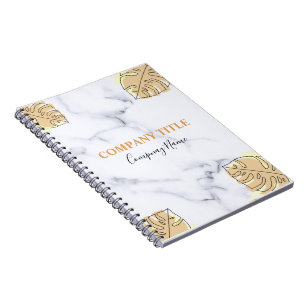 Caderno Espiral Espaço de Trabalho Minimalista e Organizado Cadern