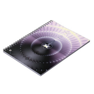 Caderno Espiral Espaço Roxo