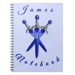 Caderno Espiral Espada mágica 