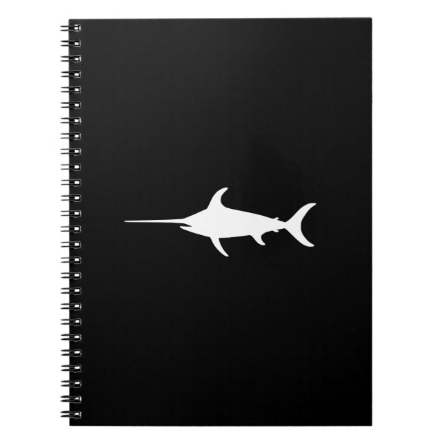 Caderno Espiral Espadim Branco (Frente)