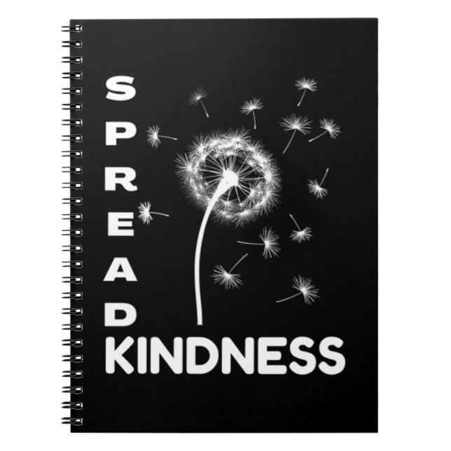 Caderno Espiral Espalhar gentileza (Frente)
