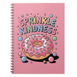 Caderno Espiral Espalhe Gentileza | Donut