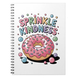 Caderno Espiral Espalhe Gentileza | Donut