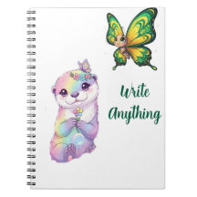 Espalhe suas asas" Notebook Butterfly