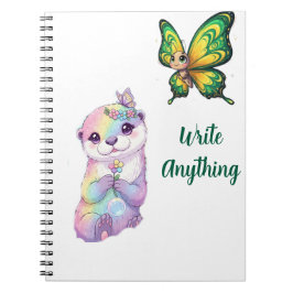 Caderno Espiral Espalhe suas asas" Notebook Butterfly
