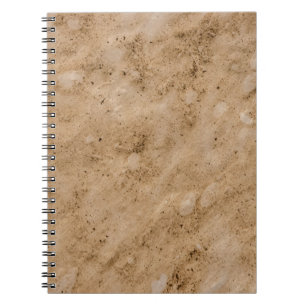 Caderno Espiral Espanto de fundo antigo de textura de papel castan