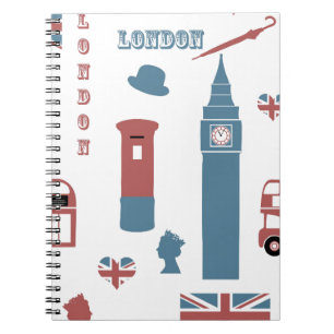 Caderno Espiral Especial de Londres