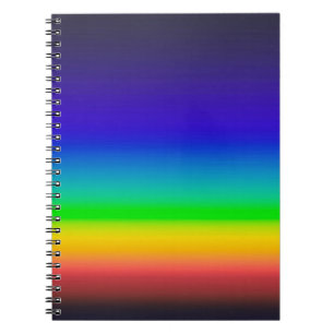 Caderno Espiral Espectro solar verdadeiro