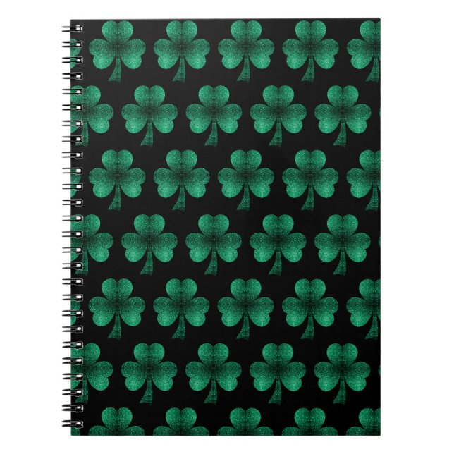 Caderno Espiral Espelho Verde Espargueira Espalhado Escuro preto (Frente)