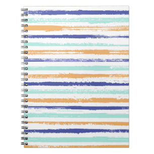 Caderno Espiral Espelhos geométricos de têxteis sem costura
