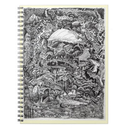 Caderno Espiral Esperando a Maelstrom 