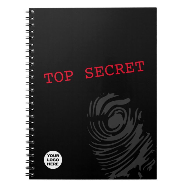 Caderno Espiral Espia SECRETA SUPERIOR (Frente)