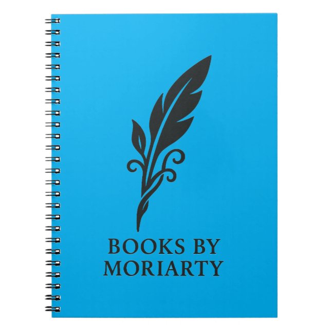 Caderno Espiral Espiral Azul (Frente)