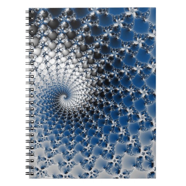 Caderno Espiral Espiral Azul (Frente)