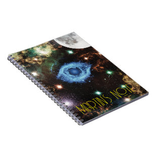 Caderno Espiral Espiral Celestial Galáxia Nebulosa Cluster Stars S