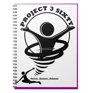 Caderno Espiral Espiral de Project3Sixty - Diário encadernado