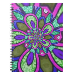 Caderno Espiral Espiral Mandala
