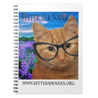 Caderno Espiral espiral notebook melhor perguntar à nana