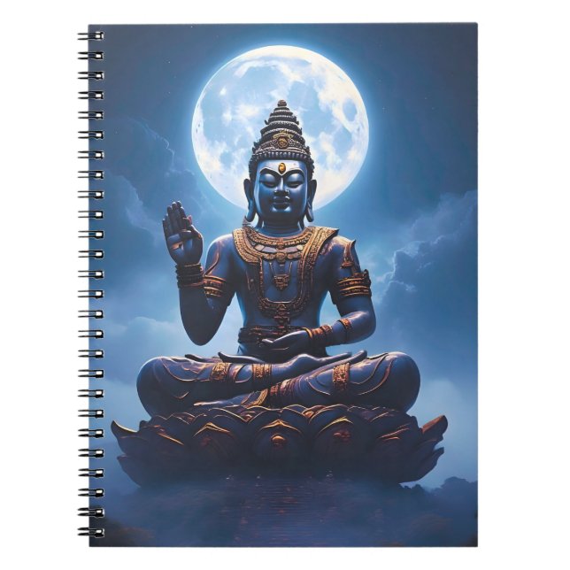 Caderno Espiral Espírito da Lua sobre Nusantara (Frente)