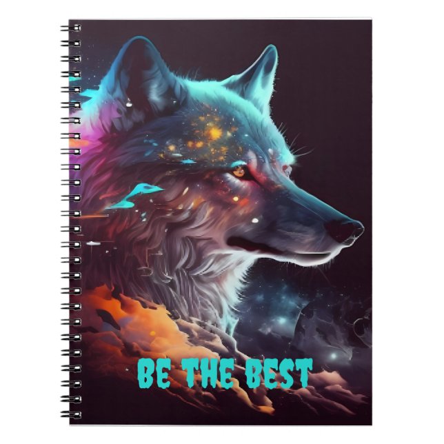 Caderno Espiral Espírito de lobo (Frente)