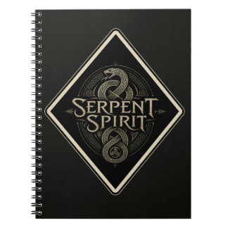 Caderno Espiral Espírito de Serpente Cobra