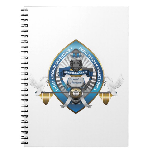 Caderno Espiral Espírito do embaixador (Frente)