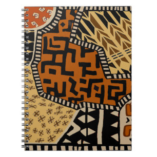 Caderno Espiral Espíritos da Terra do Xamã Africano