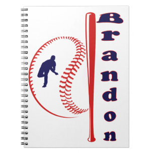 Caderno Espiral Esporte All-Star com Baseball