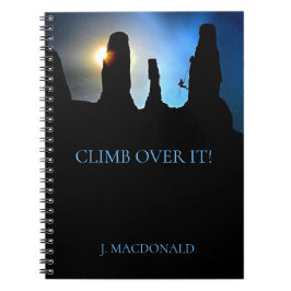 Caderno Espiral Esporte Extreme, Monograma, Montanheira, Diário