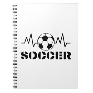 Caderno Espiral Esportes de futebol