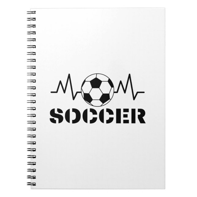 Caderno Espiral Esportes de futebol (Frente)