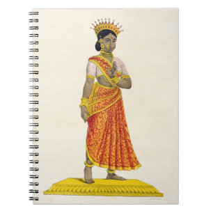 Caderno Espiral Esposa de Dirgha de Nirriti, gravada por C. de