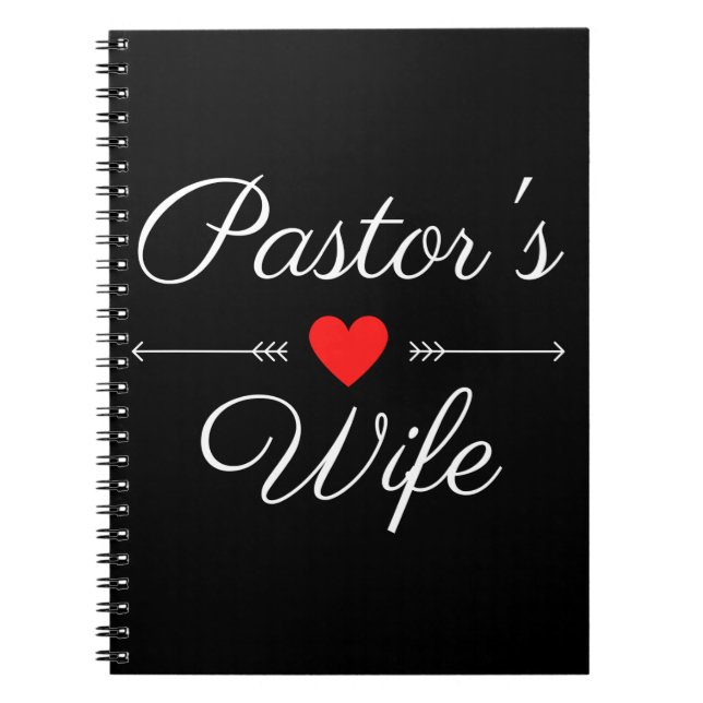 Caderno Espiral Esposa do Pastor (Frente)