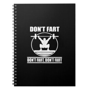 Caderno Espiral Esquadra de Workout Engraçado de Gym Engraçado N