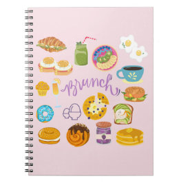 Caderno Espiral Esquadrão Brunch