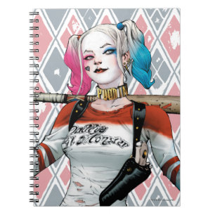 Caderno Espiral Esquadrão Suicida   Harley Quinn