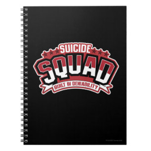 Caderno Espiral Esquadrão Suicida Negação Incorporada