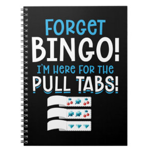 Caderno Espiral Esqueça Bingo Lucky Pull Tab